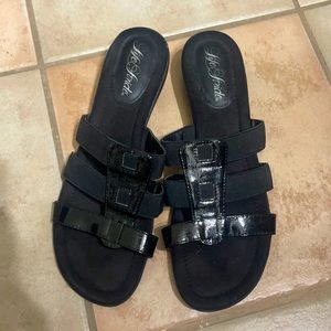 Black sandals